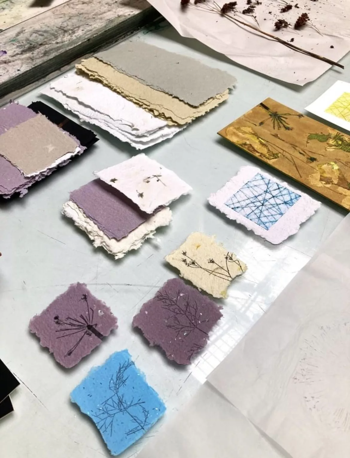 Homemade paper