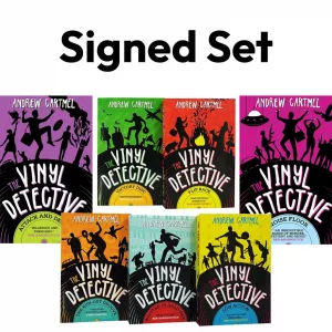Vinyl Detective Mysteries Signed Set
