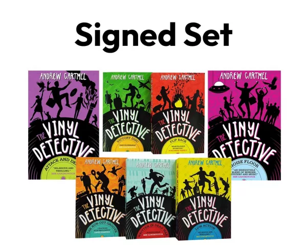 Vinyl Detective Mysteries Signed Set